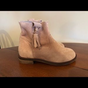 Zara Toddler Suede Boots